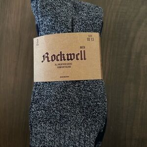 Rockwell Men's Gray Comfort Blend Socks
